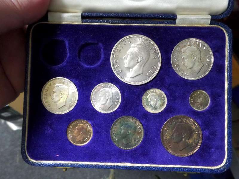 1952 SA Union long proof set - no gold