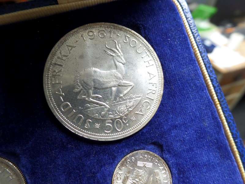 1961 RSA long proof set - No gold