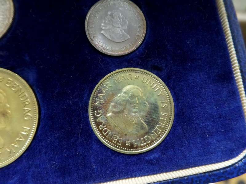 1961 RSA long proof set - No gold