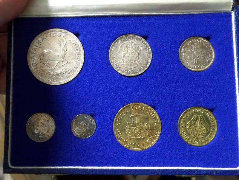 1961 RSA short proof set
