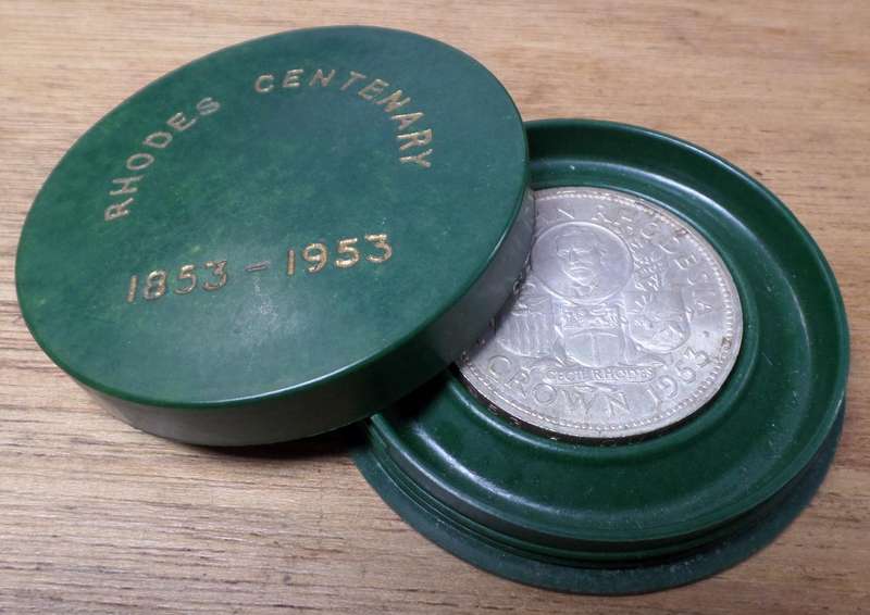 1953 Southern Rhodesia Crown - in casing