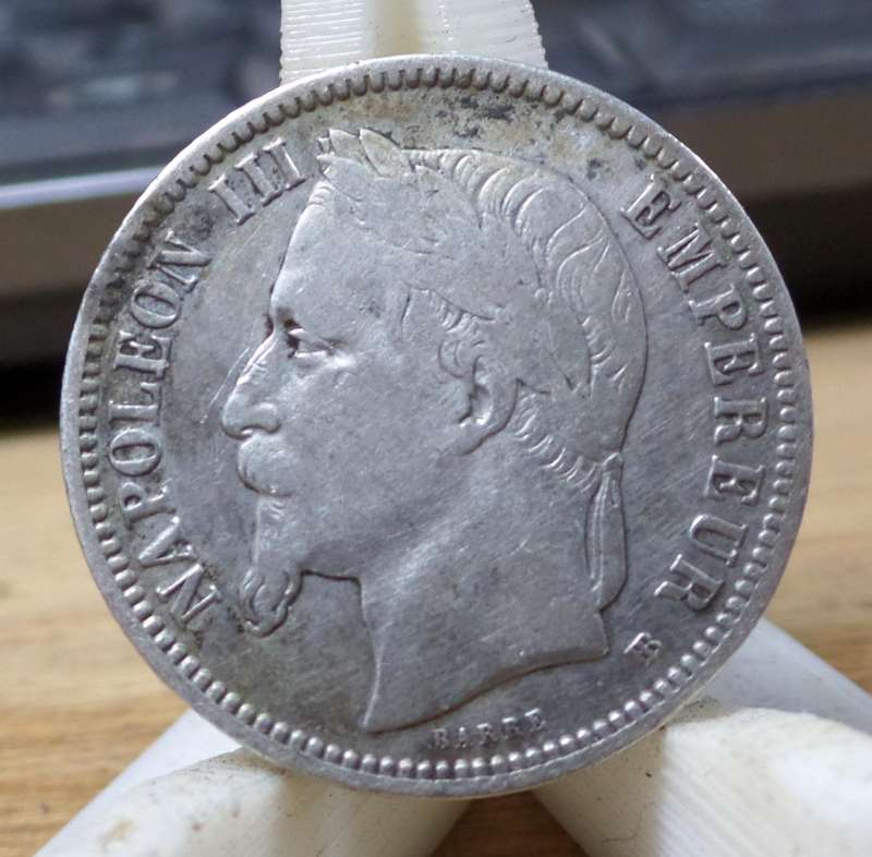 *R1 Auction* France 1 Franc 1868