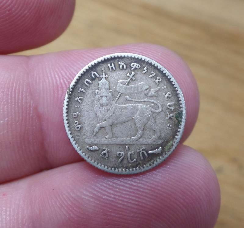 *R1 Auction* Ethiopia 1 Gersh 1897