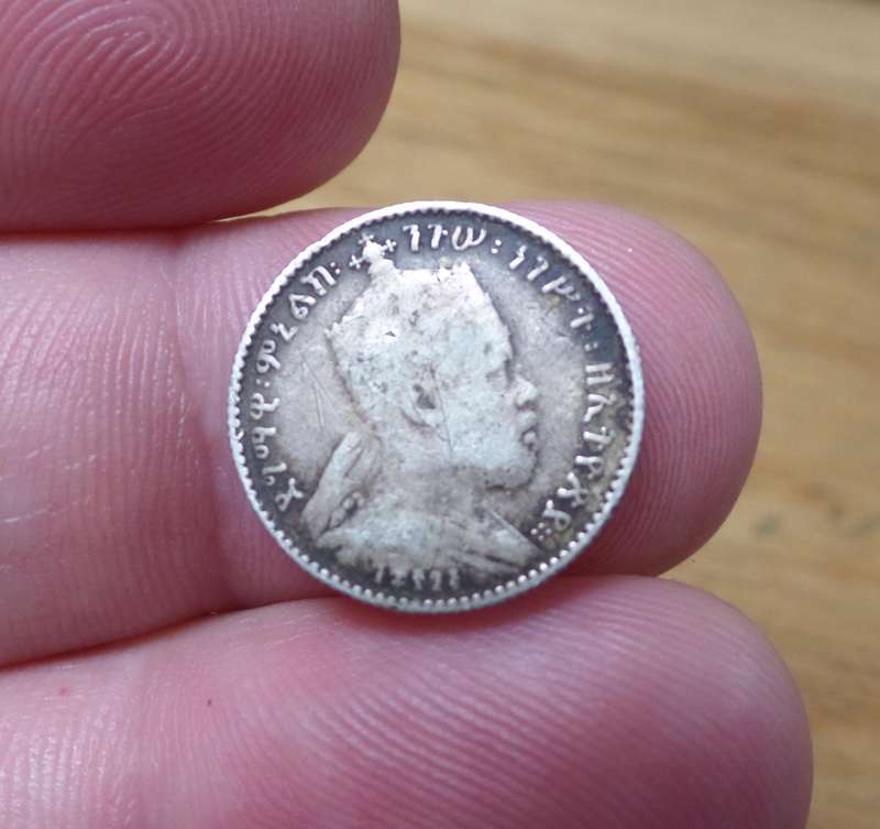 *R1 Auction* Ethiopia 1 Gersh 1897