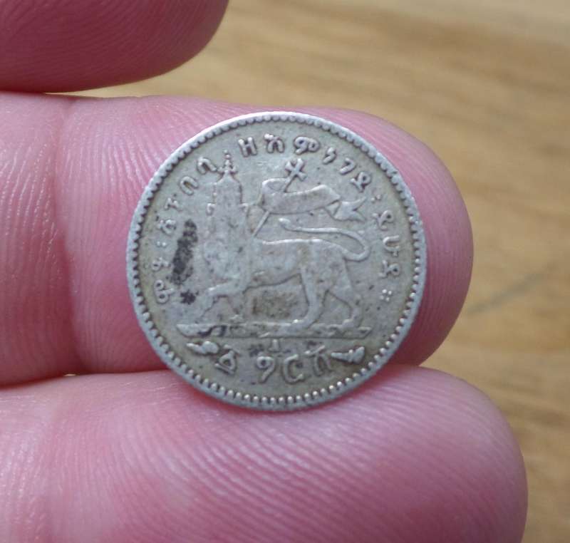 *R1 Auction* Ethiopia 1 Gersh 1897