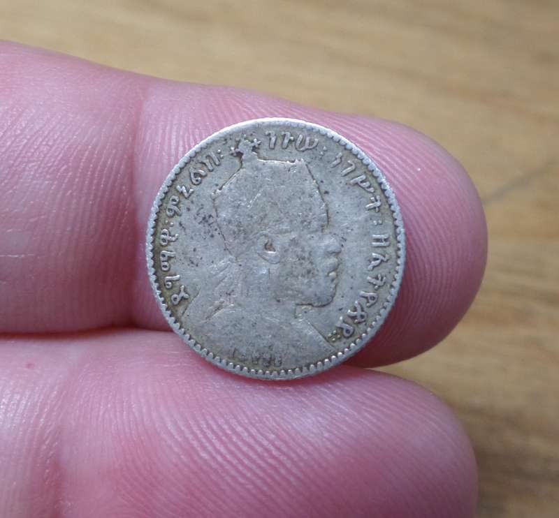 *R1 Auction* Ethiopia 1 Gersh 1897