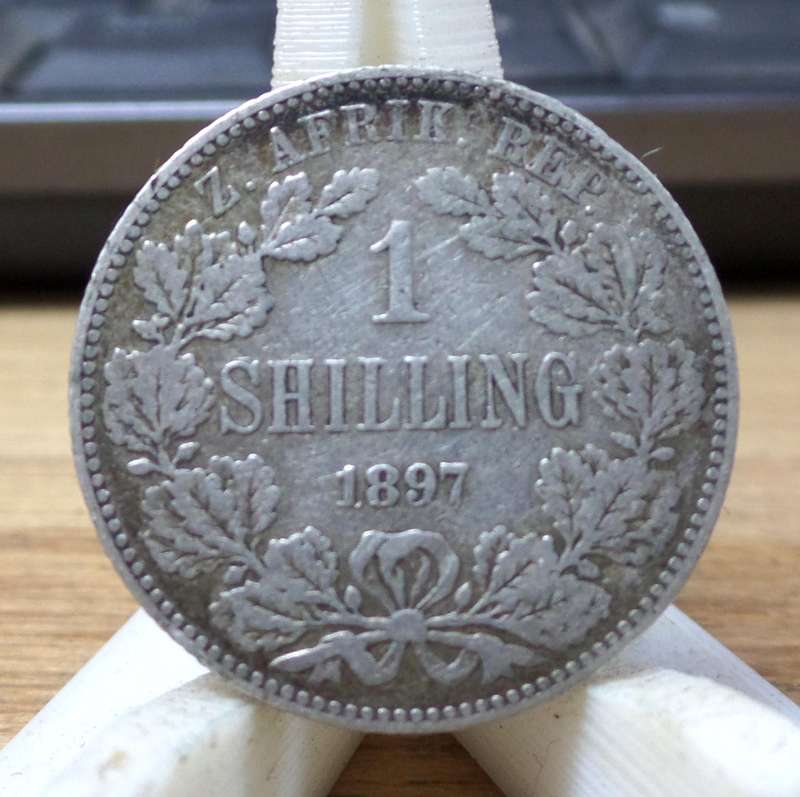 *R1 Auction* ZAR 1 Shilling 1897