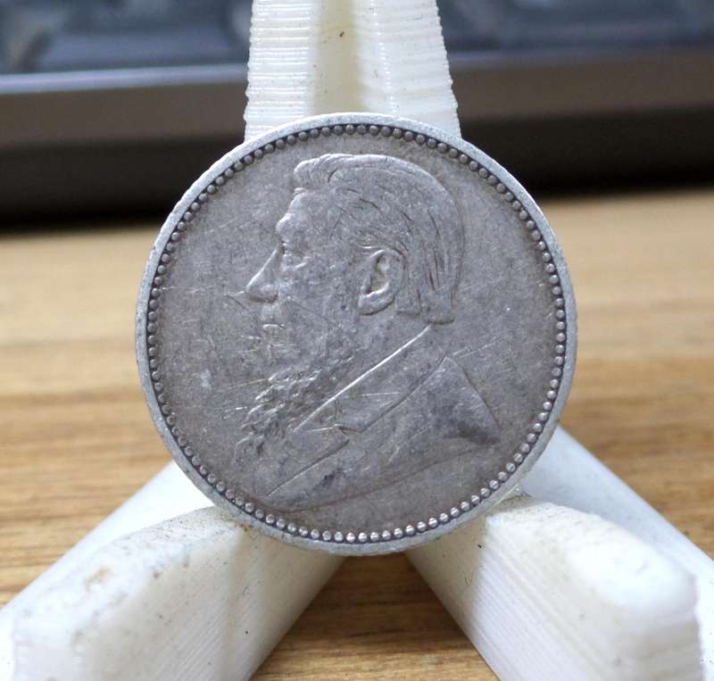 *R1 Auction* ZAR 6 Pence 1896