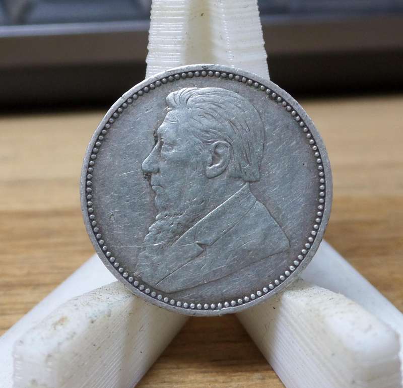 *R1 Auction* ZAR 6 Pence 1897