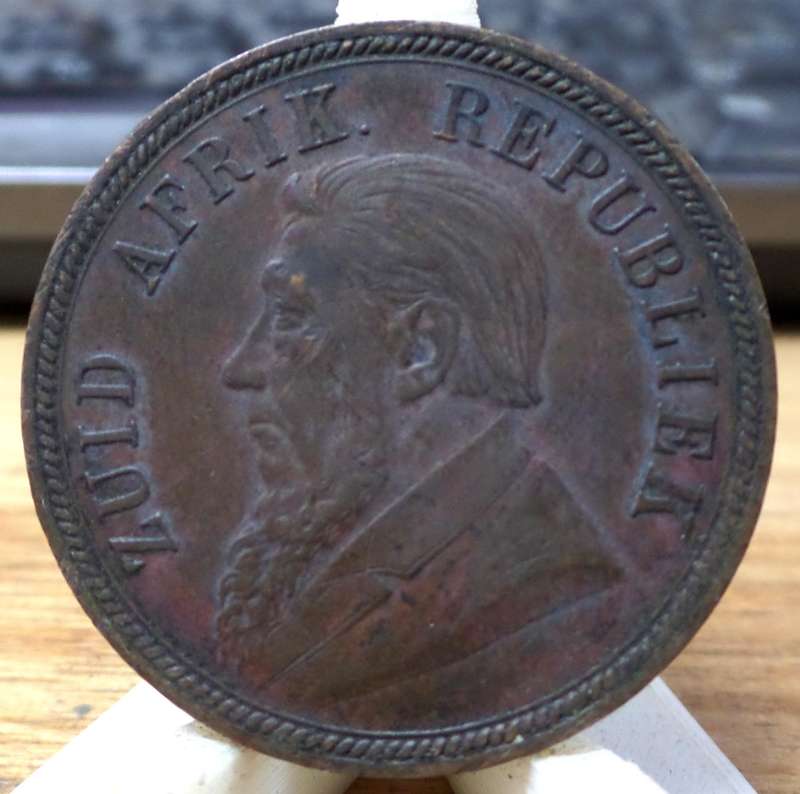 *R1 Auction* ZAR 1 Pence 1894