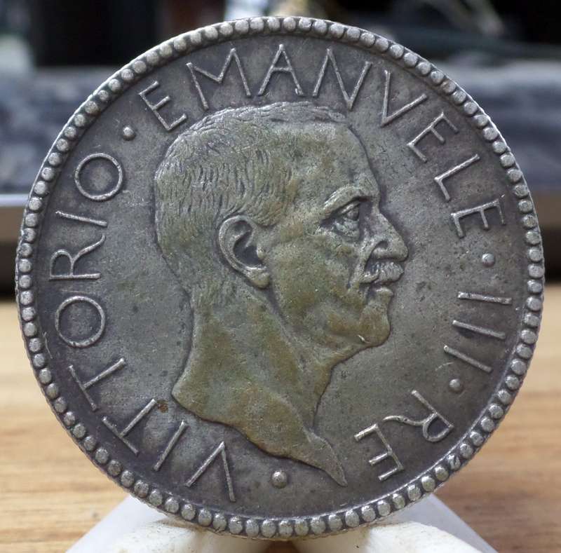 Italy 20 Lire 1928 - *Scarce date*