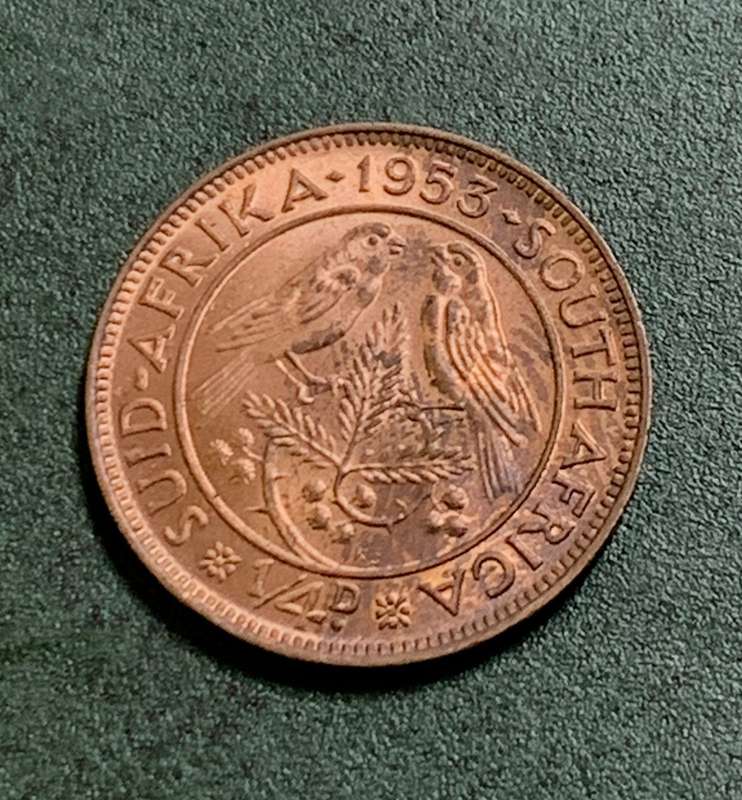 Union 1/4 Penny 1953