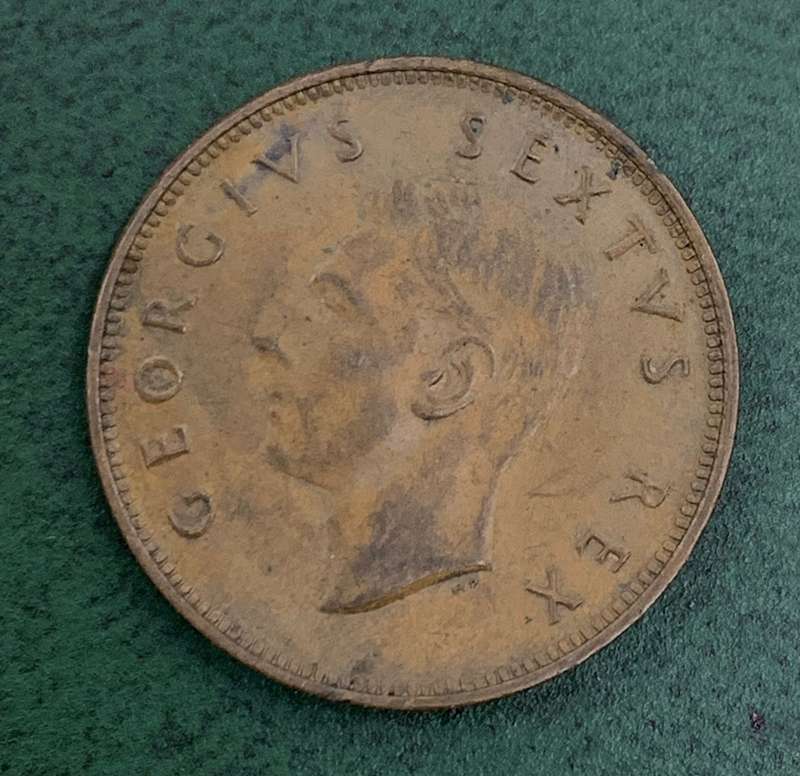 Union 1/2 Penny 1951