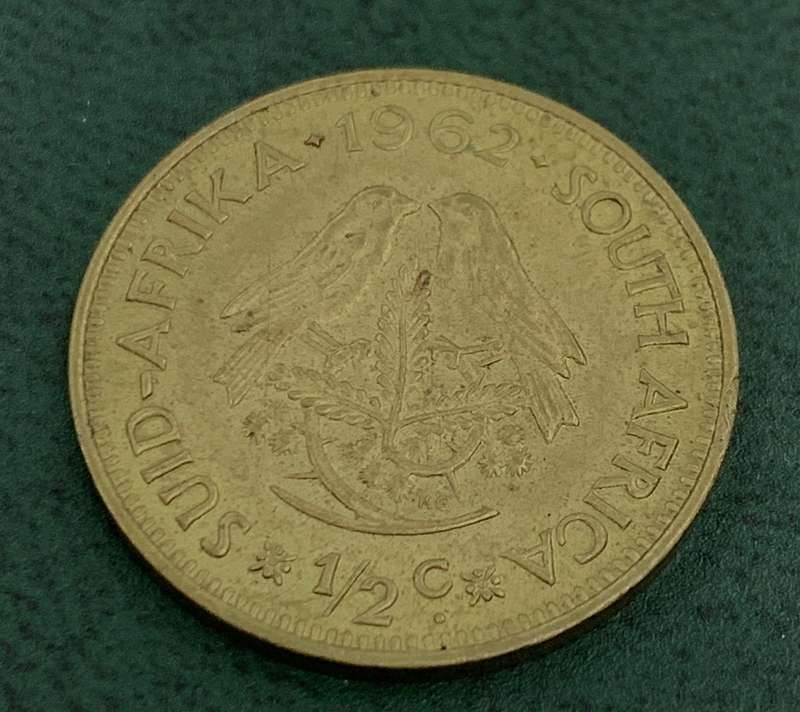 RSA 1/2 Cent 1962