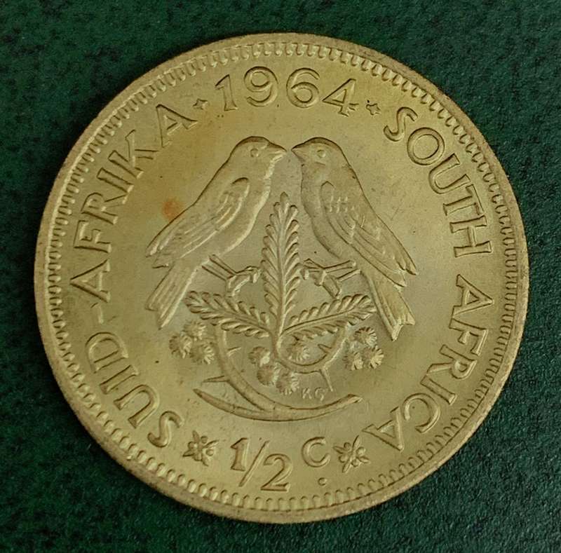 RSA 1/2 Cent 1964 - Beautiful condition
