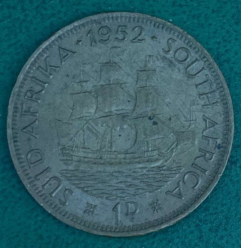 Union 1 Penny 1952 - Great condition