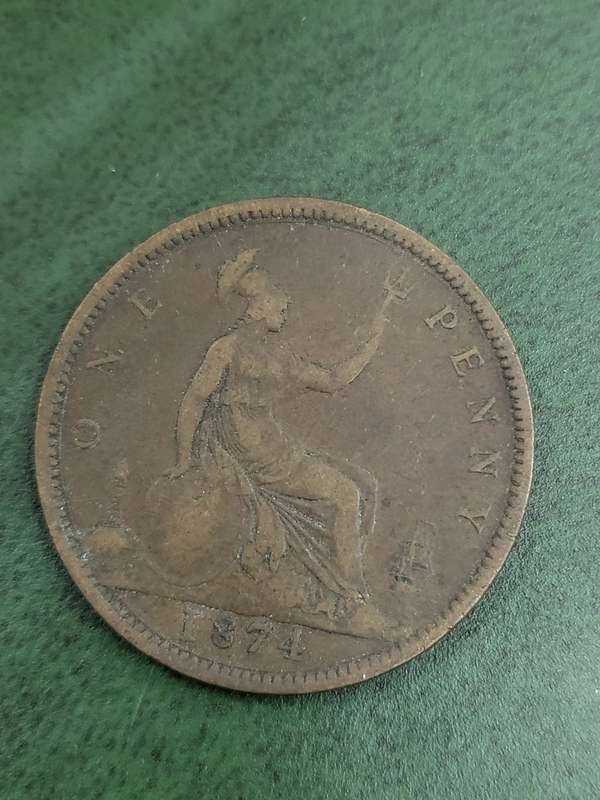 Britain Penny 1874