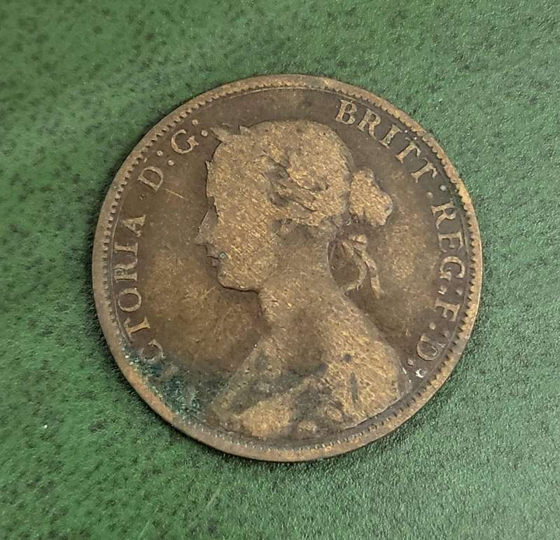 Britain Half Penny 1873