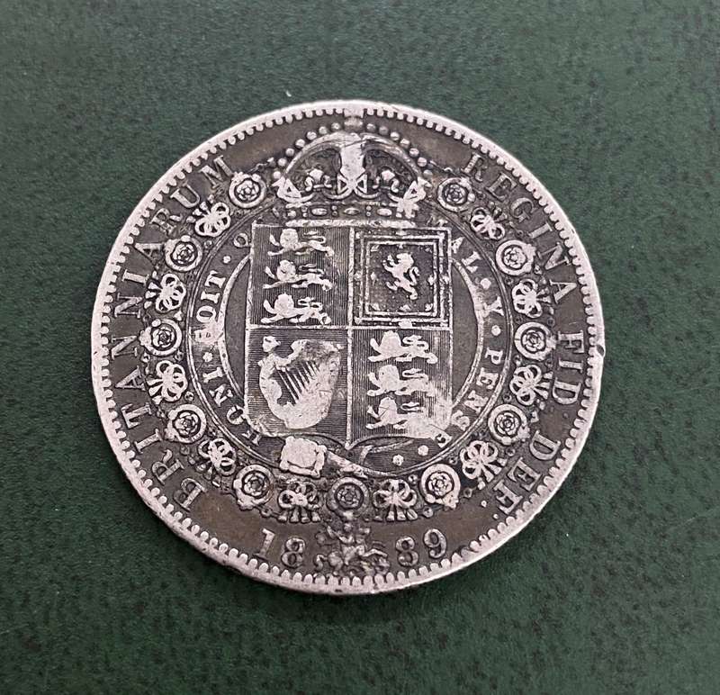 Britain Half Crown 1889