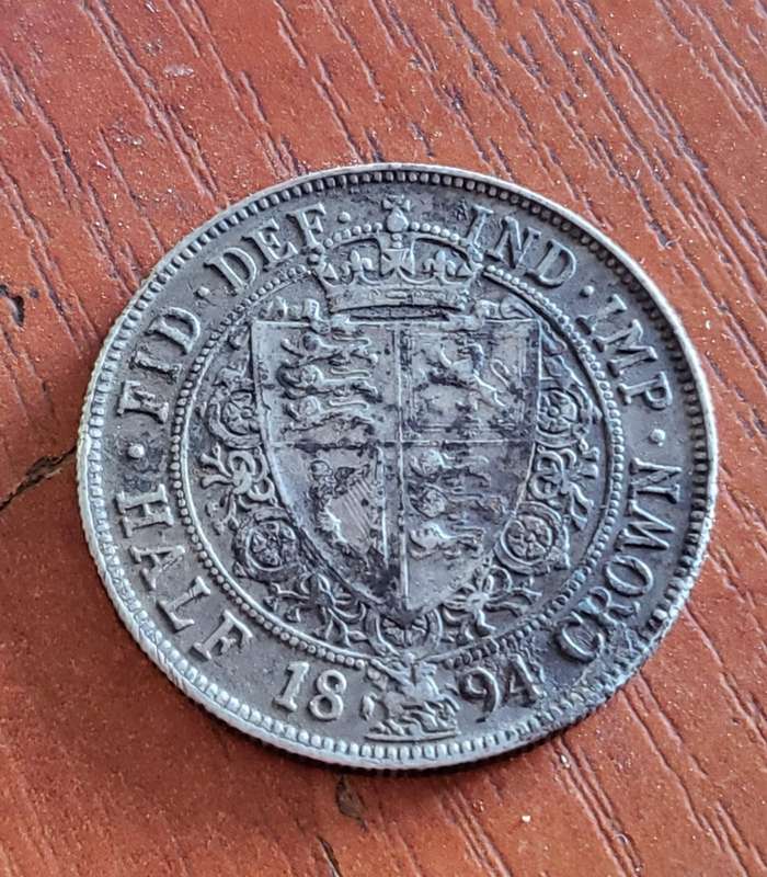 Britain Half Crown 1894
