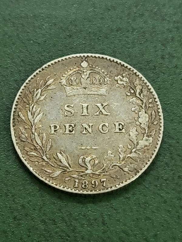 Britain Sixpence 1897