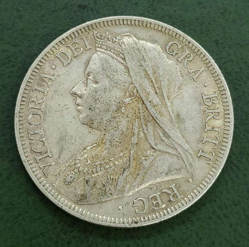 Britain Half Crown 1900 - Great condition