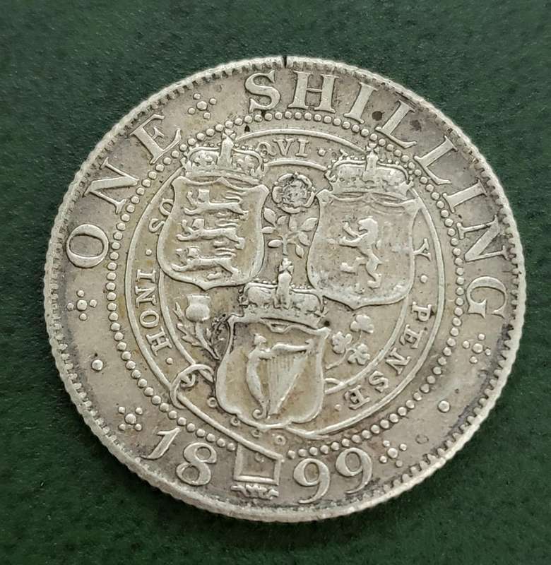 Britain 1 Shilling 1899 - Great condition