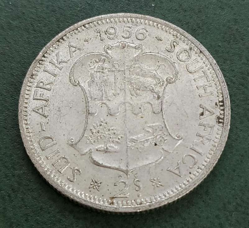 Union 2 Shillings 1956