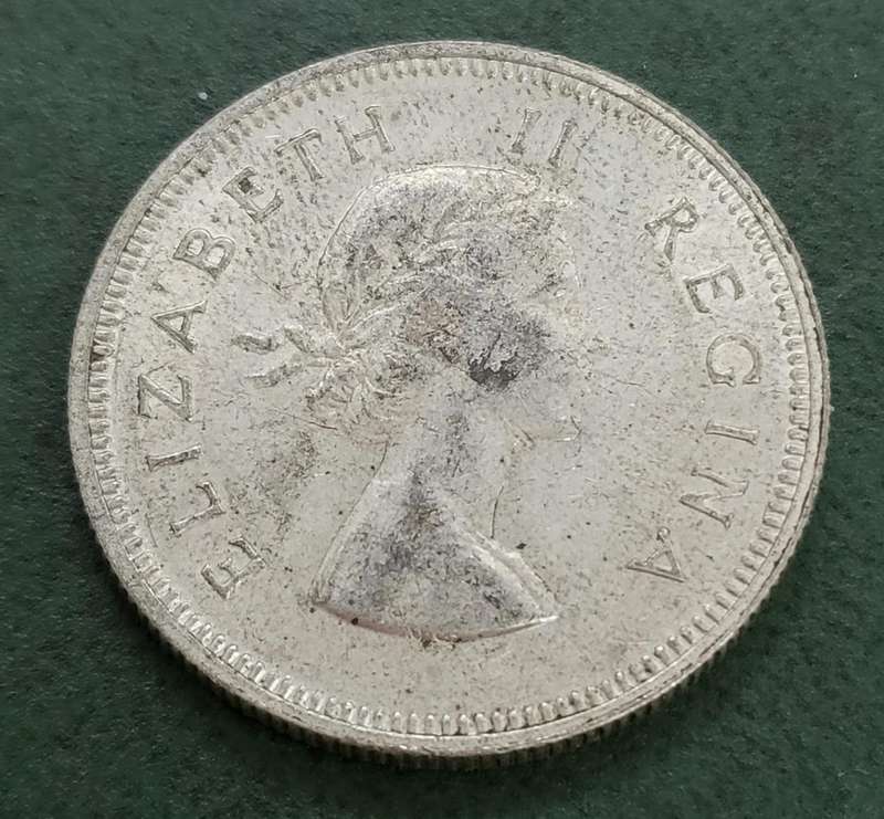 Union 2 Shillings 1956
