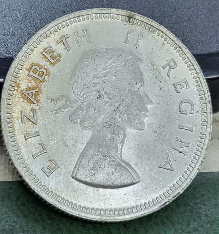 Union 2 Shillings 1954 - aUNC condition
