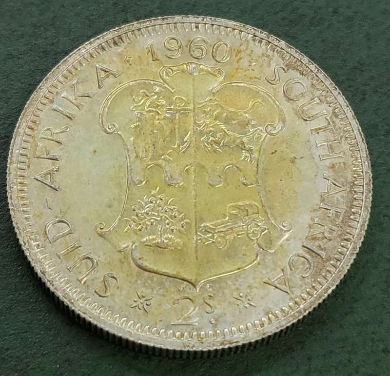 Union 2 Shillings 1960 - Proof