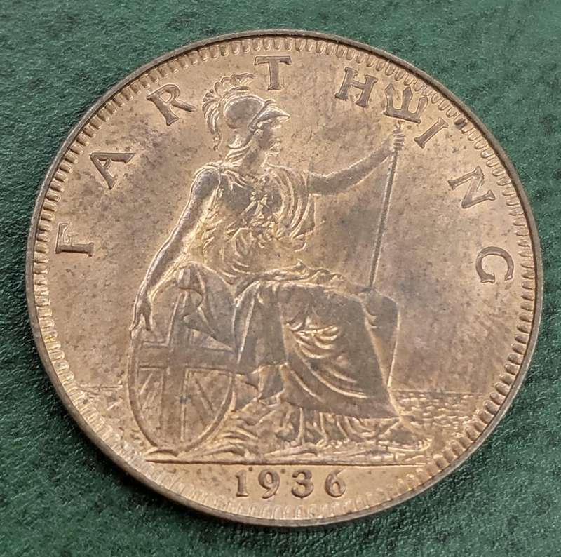 Britain Farthing 1936 - Beautiful condition