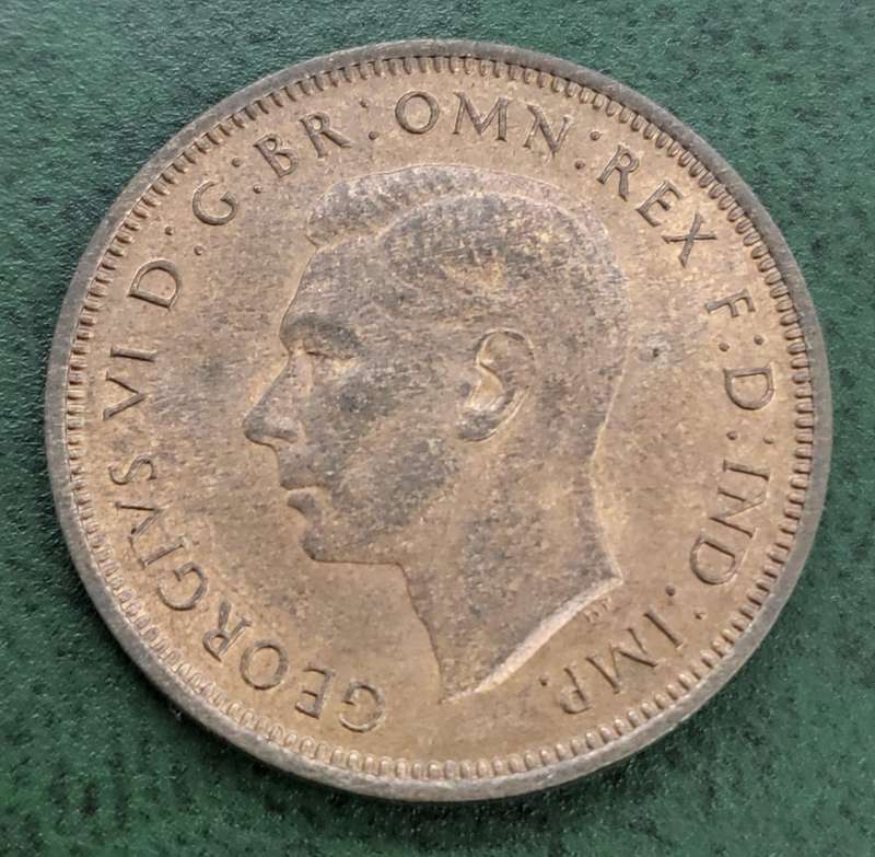 Britain Half Penny 1948