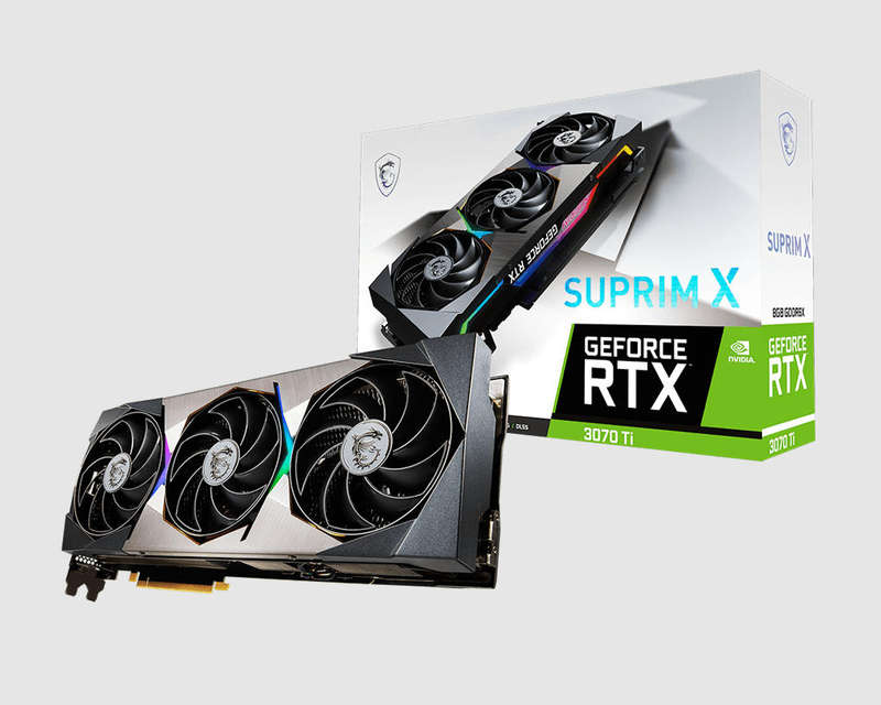 MSI GeForce RTX 3070 Ti SUPRIM X 8G