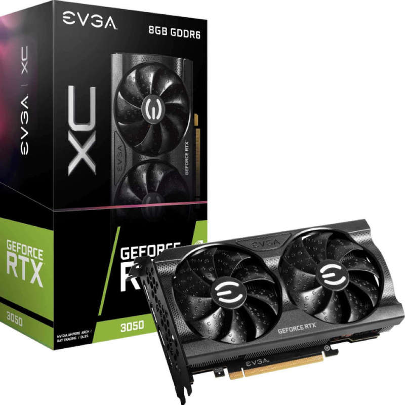 EVGA RTX 3050 XC Edition 8GB GDDR6