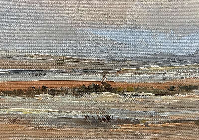 ORIGINAL WELL KNOWN SA ARTIST - LOUIS SMIT - OIL ON CANVAS ON BOARD - LANDSCAPE