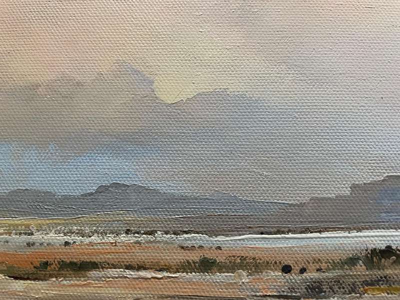ORIGINAL WELL KNOWN SA ARTIST - LOUIS SMIT - OIL ON CANVAS ON BOARD - LANDSCAPE
