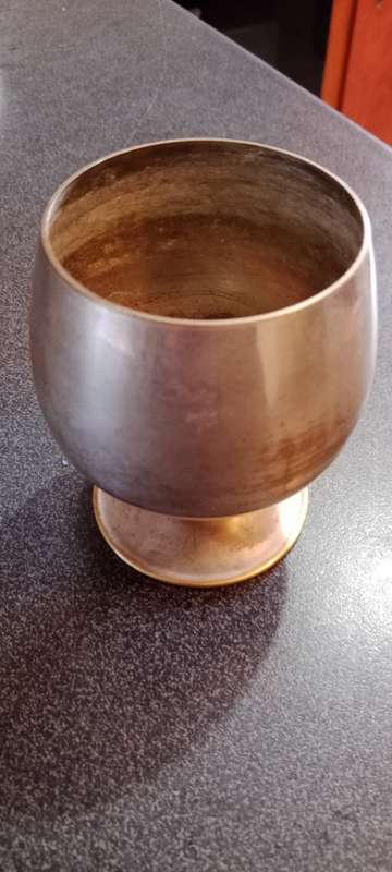 Vintage Valero Silver-plated Spanish Goblet