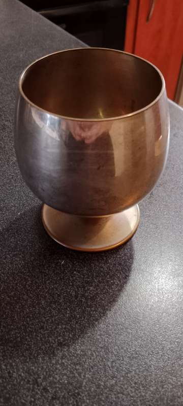Vintage Valero Silver-plated Spanish Goblet