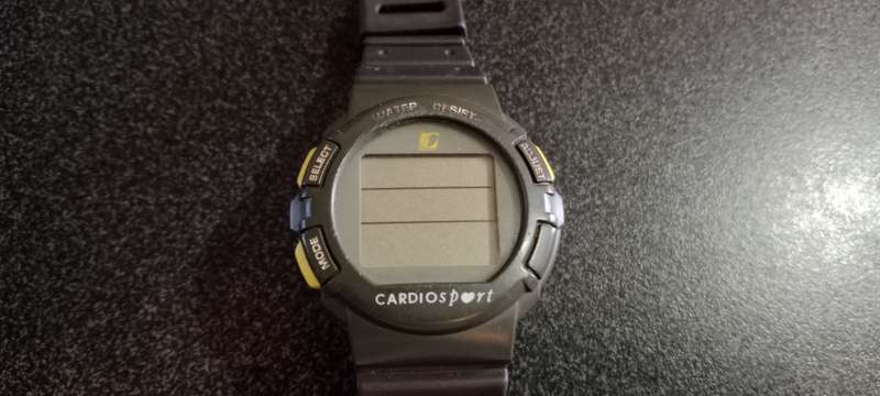 Vintage Cardiosport Heartsafe - Heart Rate Monitor Watch