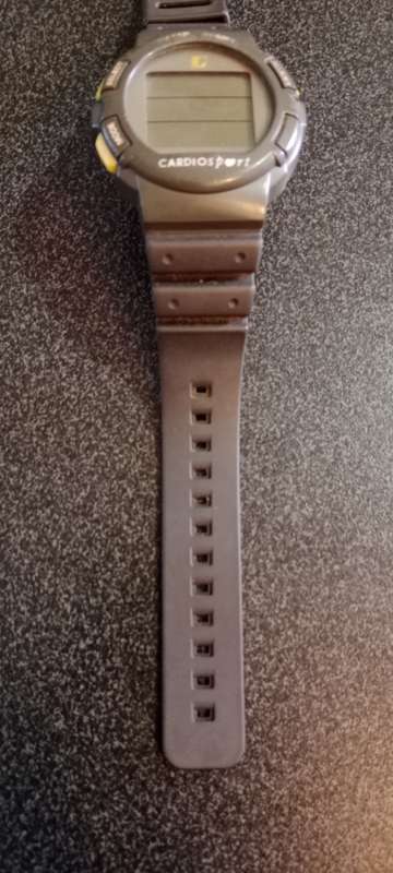 Vintage Cardiosport Heartsafe - Heart Rate Monitor Watch