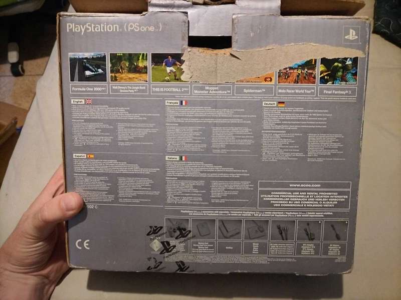Boxed Psone console