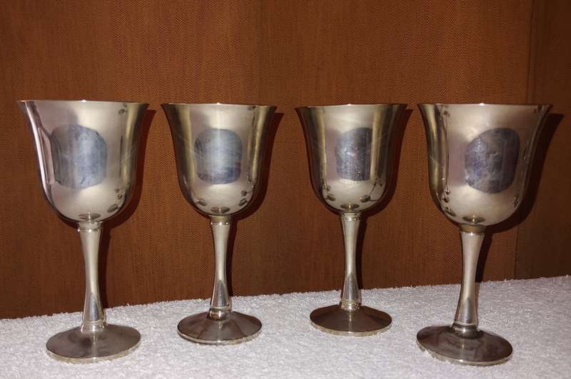 WINE GOBLETS EPNS