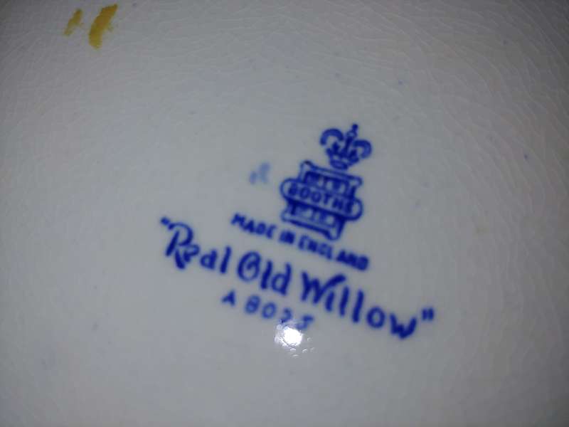 Old Willow plates