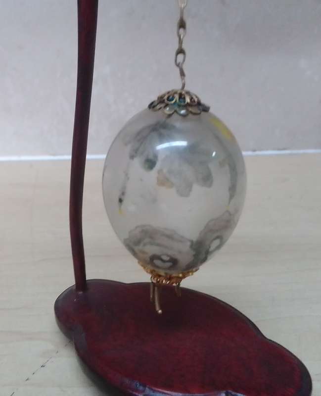 CHINESE PAINTED EGG