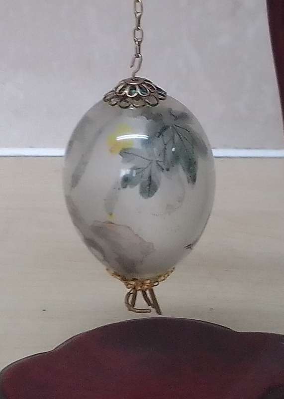 CHINESE PAINTED EGG