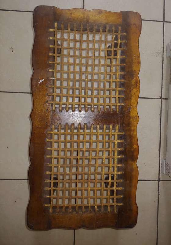 ANTIQUE MATCHING MORRIS CHAIRS  SOUTH AFRICAN STINKWOOD with free matching riempie stoel