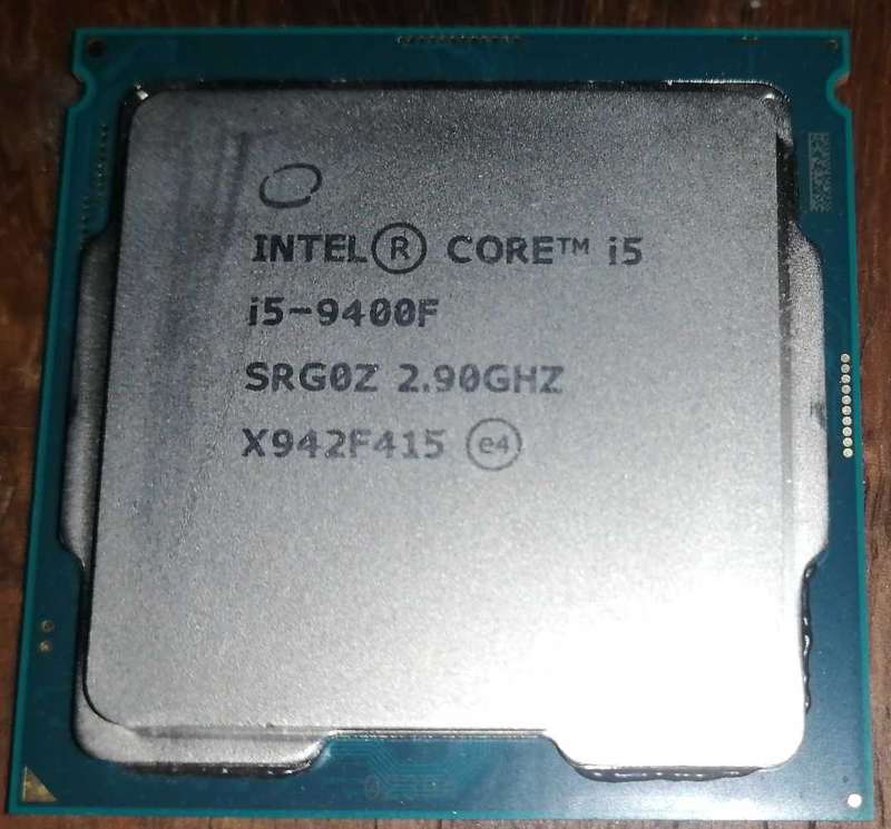 Intel core i5 9400f 9gen cpu