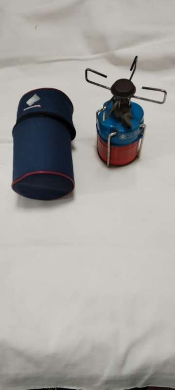 Vintage Camping Gas Stove. Bleuet ClicStop. Made in France