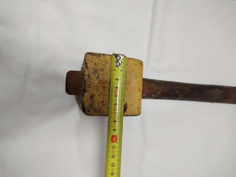 Antique Wood Mallet, Block/ Carving Chisel Hammer